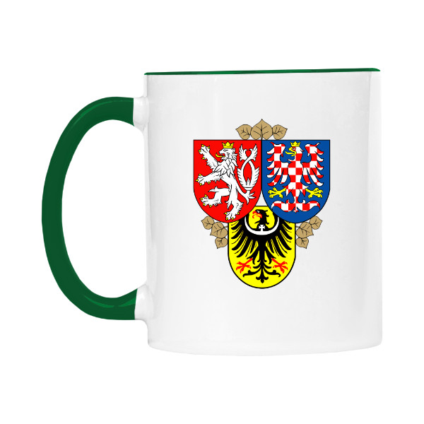 Hrnek malý barevný s potiskem Hrnek - armádní znak